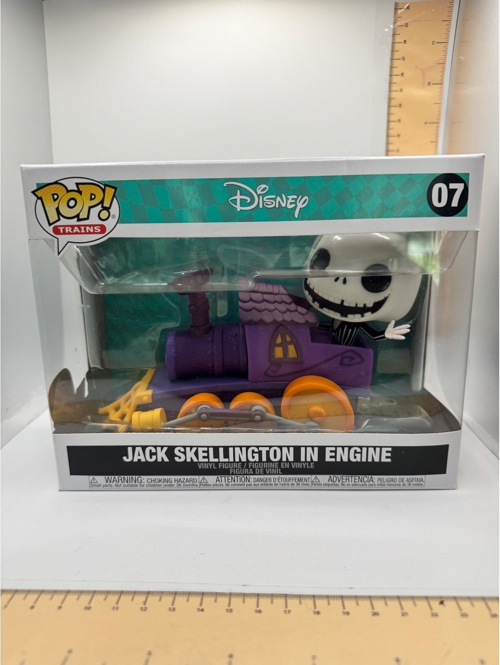 Funko Pop! Trains Disney Jack Skellington in Engine Vinyl Figure #07